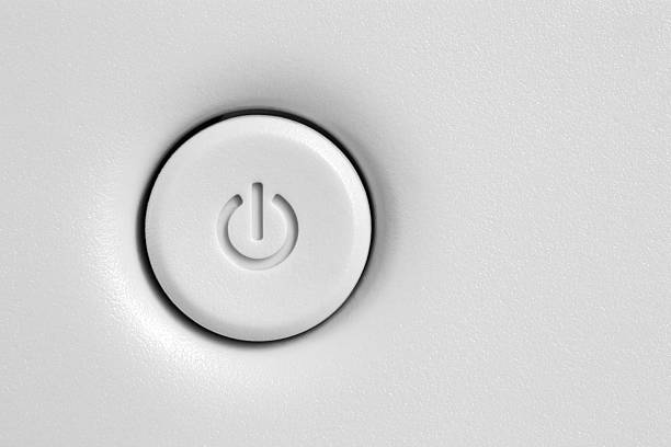 Button Power Push Button. start button photos stock pictures, royalty-free photos & images