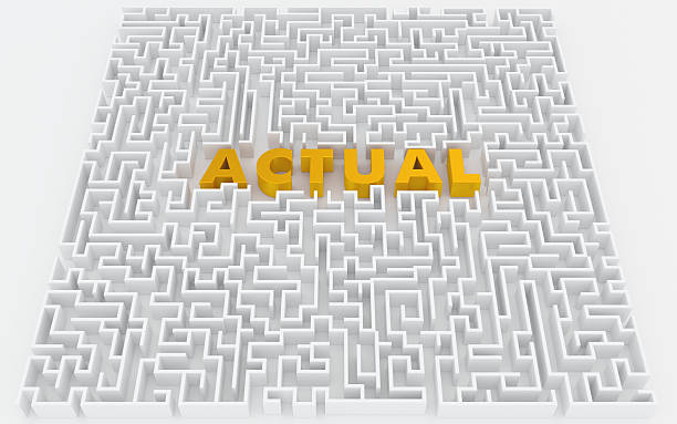 istock Labyrinth with actual word 508901988