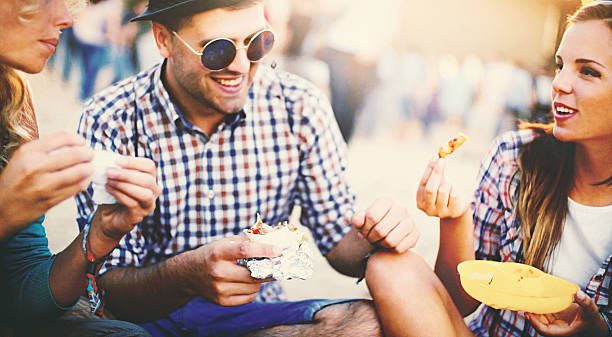 istock Group of friends having a bite. 508902306
