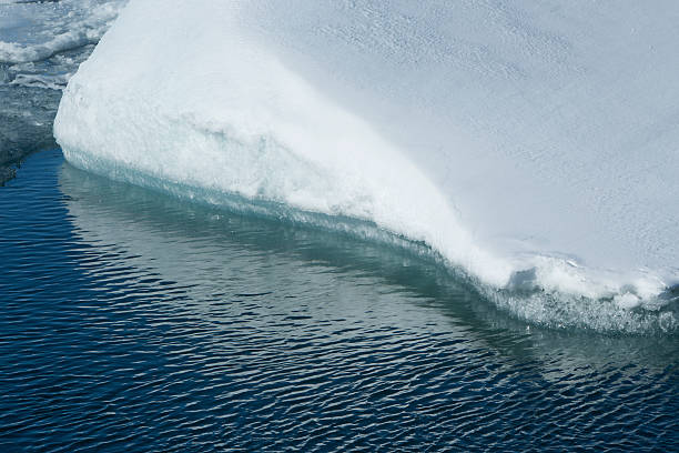istock Closeup of a ice floe melting 508903428