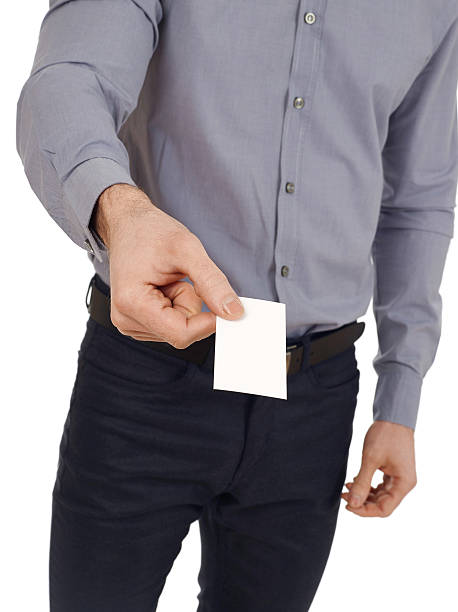 istock Giving a business card 508903982