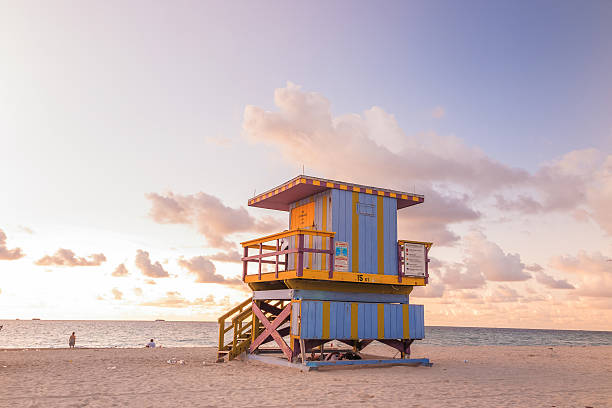 istock Lifeguard Tower in South Beach, Miami Beach, Florida 508904969