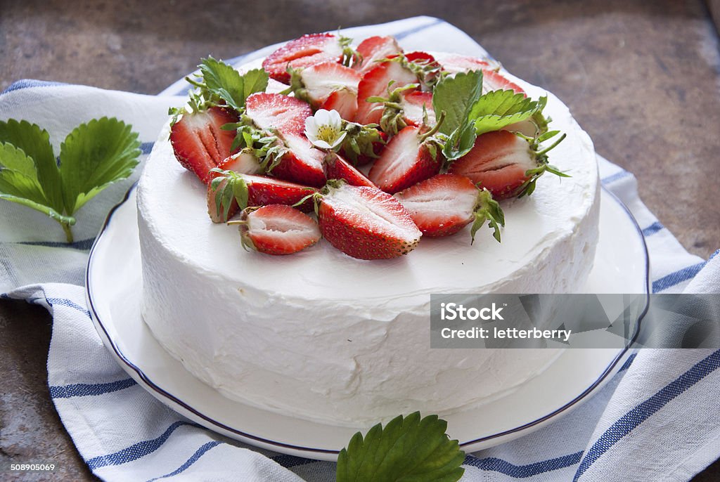 Strawberry cake Strawberry cakeStrawberry cakeStrawberry cakeStrawberry cake Strawberry Shortcake Stock Photo