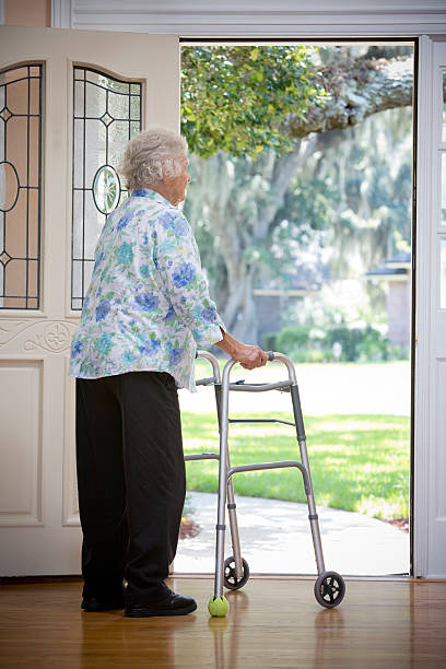 istock Elderly Woman with walker 508910609