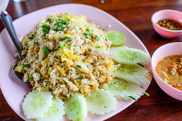 istock Thai cuisine ,fried rice with crab 508911423