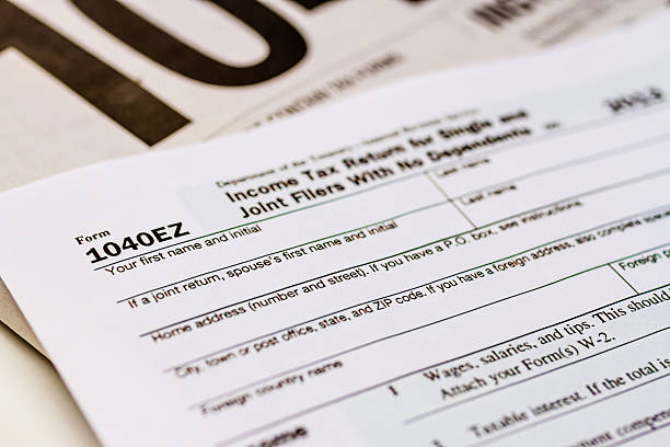 istock Filing Taxes and Tax Forms 508911703