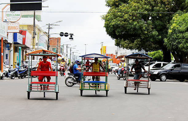 I taxi di Parintins, Brasile - foto stock