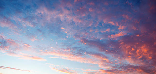 istock Colorful blue and purple morning sky background 508915044