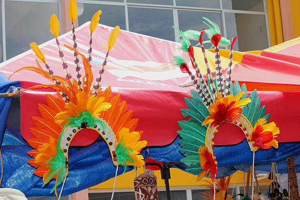 terça-feira gorda decorações - rio carnival imagens e fotografias de stock