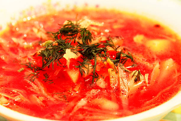 istock Borsch is a national russian and ukrainian soup 508918948