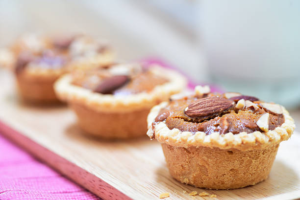 istock tart with almond nut on top 508919348