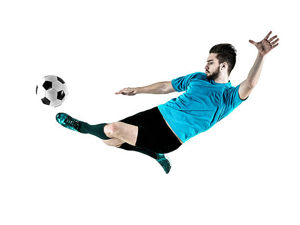 istock Soccer player Man Isolated 508920774