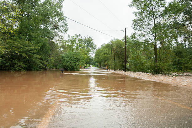 istock Hurricane Waters Flooding the Land 508923542