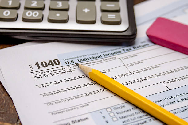 istock Filing Taxes and Tax Forms 508935735