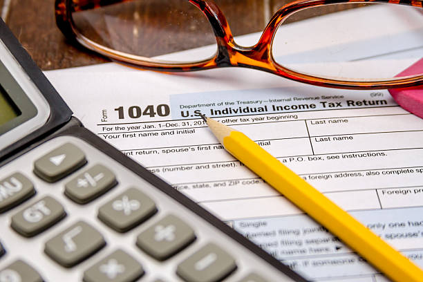 istock Filing Taxes and Tax Forms 508936865