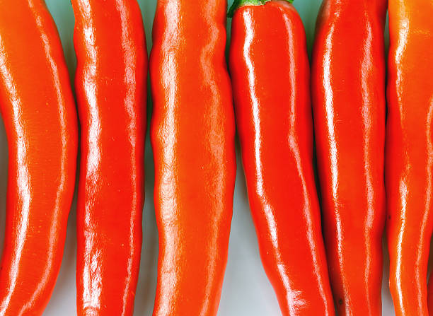 istock Hot chili peppers isolated on white 508937391