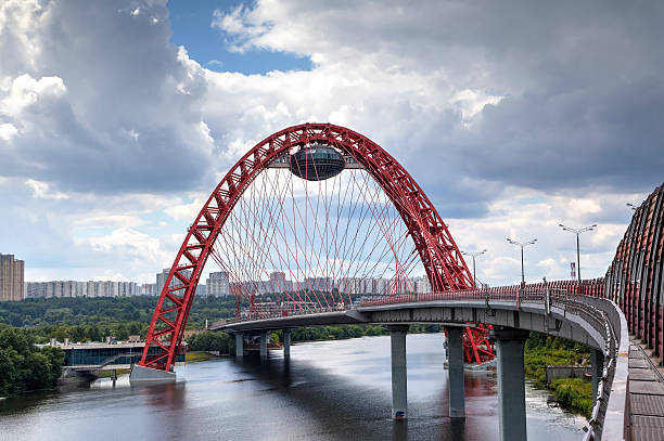 istock Zhivopisny (Picturesque) Bridge. Moscow, Russia 508937451