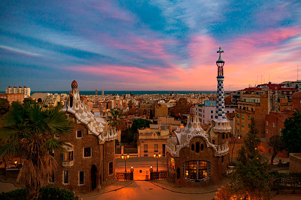 istock Park Guell in Barcelona 508937924