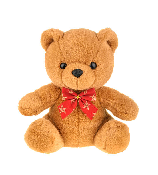 istock Toy teddy bear isolated on white, without shadow. 508938292