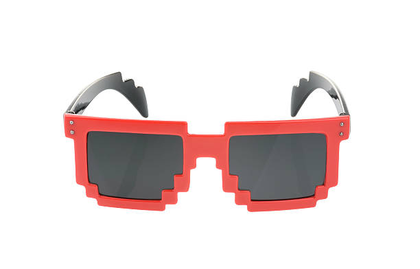 istock Pixel glasses isolated on white. with clipping path 508938730