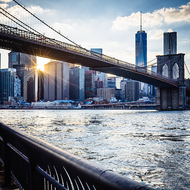 istock Brooklyn Bridge and Manhattan at sunset 508938753