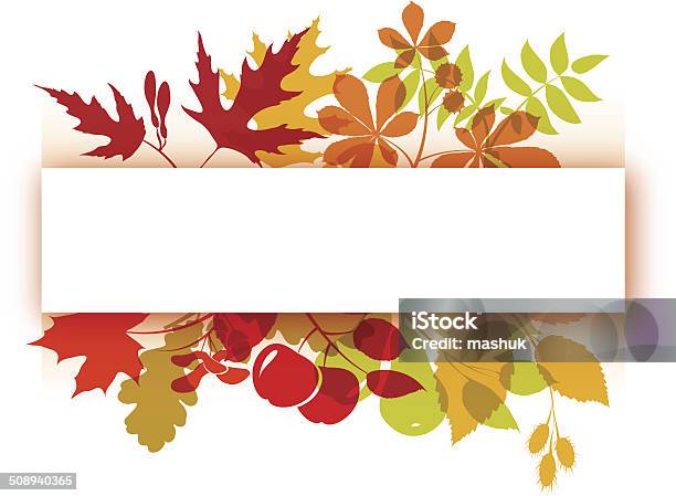 Herbst Frame Stock Vektor Art und mehr Bilder von Ahorn - Ahorn, Ahornblatt, Ast - Pflanzenbestandteil