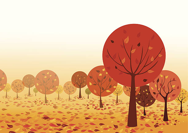 ilustrações, clipart, desenhos animados e ícones de outono - distressed organic autumn backgrounds