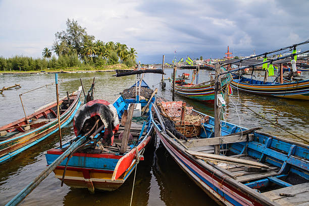 istock Fishing boat in the sea 508941657