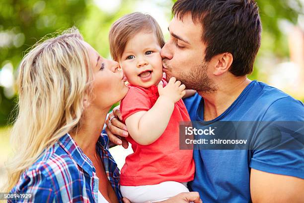 Expressing Affection Stock Photo - Download Image Now - Baby - Human Age, Dedication, Family