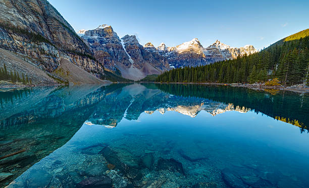 istock Sunrise at Moraine lake 508945344