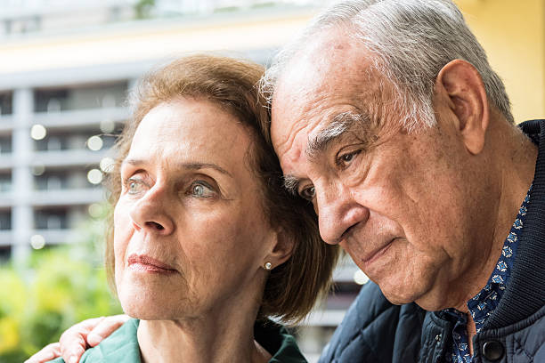 istock Serious Senior Couple 508946654