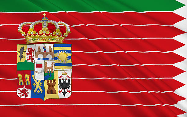 bandera de zamora es una provincia del oeste de españa - palencia province fotografías e imágenes de stock