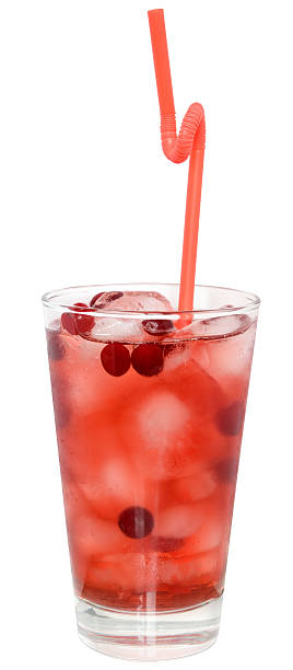 istock Cocktail with cranberry juice and ice cubes 508948996