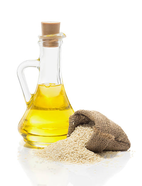 istock Sesame oil and sesame 508954802