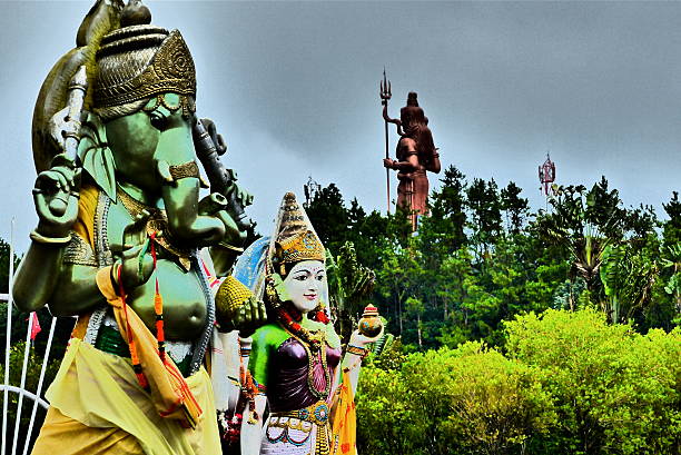 istock Mauritius- Great Basin, Ganesh, Shiva, Lakshmi,statue 508954838