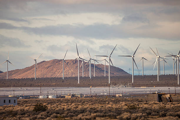 istock Bakersfield Wind Farm under Fog 508956132