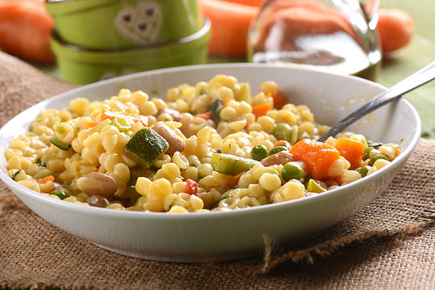 istock vegetable soup in the dish 508958344