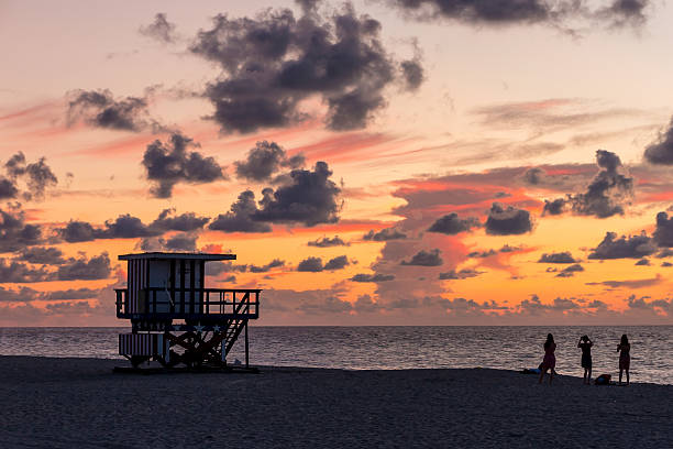 istock Lifeguard Tower in South Beach, Miami Beach, Florida 508962233