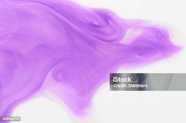 Purple Ink Abstract Background Stock Photo - Download Image Now - Abstract, Art, Art And Craft