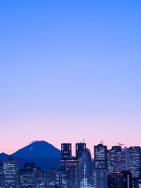 istock Shinjuku skyscrapers and Mount Fuji 508965388