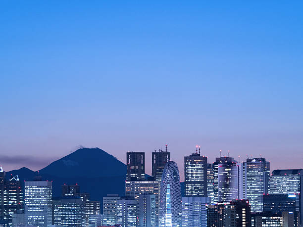 istock Shinjuku skyscrapers and Mount Fuji 508965558