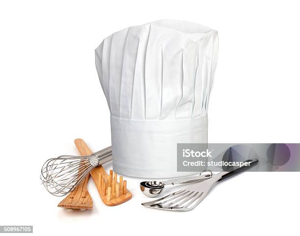 シェフの帽子とユーテンシル - 料理人のストックフォトや画像を多数ご用意 - 料理人, コック帽, トーク帽