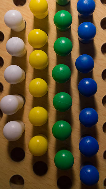 istock Pegs in a Board From Above - Vertical 508967290