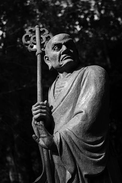 istock Arhat Kanakbharadvaja statue 509002481