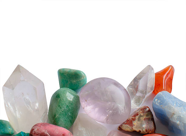 istock Crystals and semi-precious gemstones margin 509003315