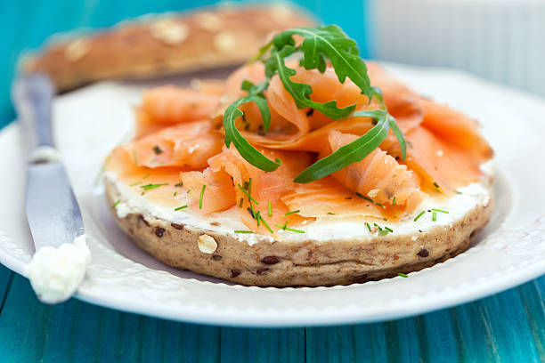 istock Smoked Salmon Bagel 509003999