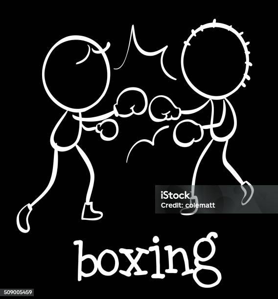 Boxing Stock Illustration - Download Image Now - Activity, Adult, Boxing - Sport