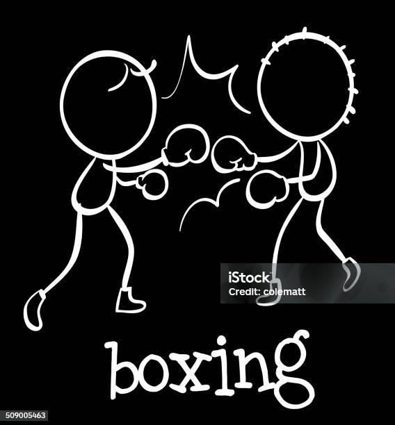 Boxing Stock Illustration - Download Image Now - Activity, Adult, Boxing - Sport