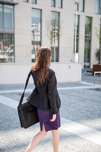 istock Business woman walking in hurry 509006113
