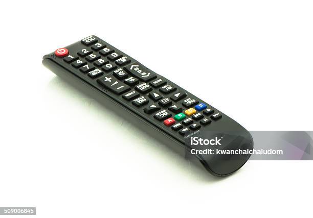 Remote Control Television Stock Photo - Download Image Now - Arts Culture and Entertainment, Audio Equipment, Black Color